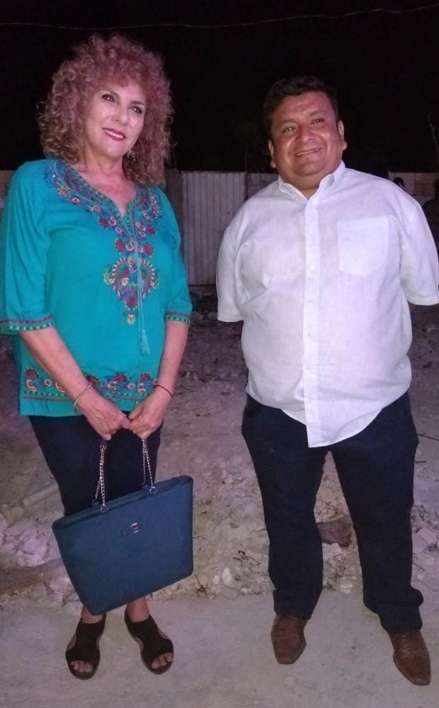 Le ex senadora Luz Maria Beristain Navarrete impulsora ferviente de la jarana yucateca.