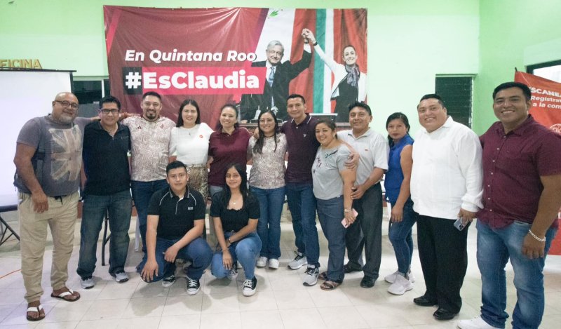 Líderes de Puerto Morelos muestran su rechazo a Erick Bustos y compañía
