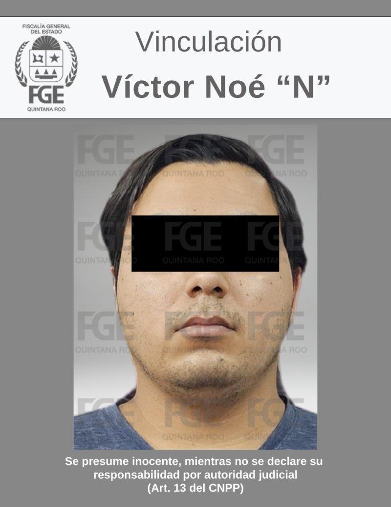 Logra FGE de Quintana Roo, la vinculación a proceso tras capturar a persona buscada en 6 países por pornografía infantil