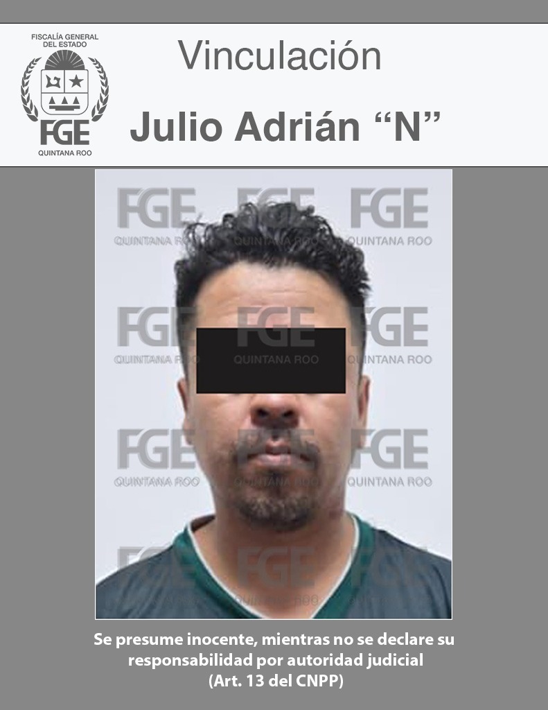Logra FGE prisión preventiva para tres sujetos implicados en el homicidio de un colaborador del Sindicato de Taxistas “Andrés Quintana Roo”