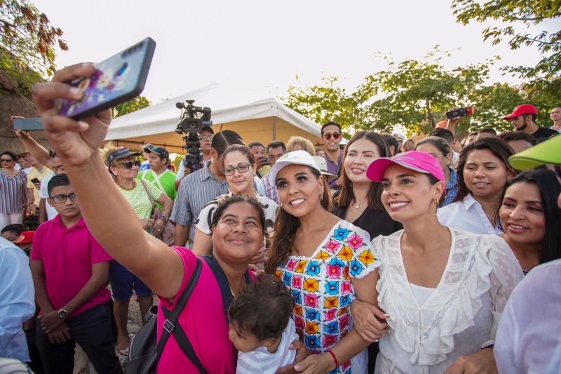 Mara Lezama inaugura la primera etapa del Parque Cancún