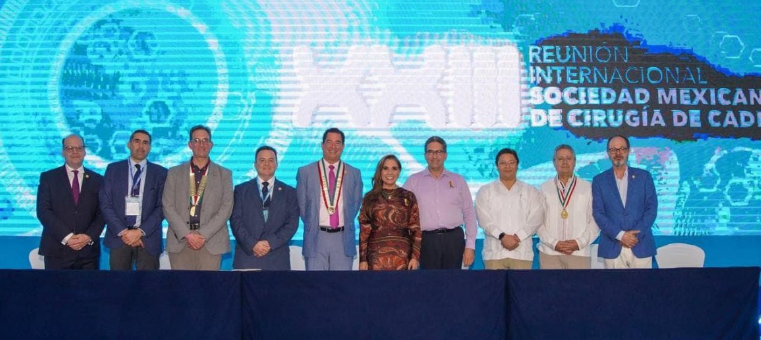 Mara Lezama inauguró la Reunión Internacional de la Sociedad Mexicana de Cirugía de Cadera
