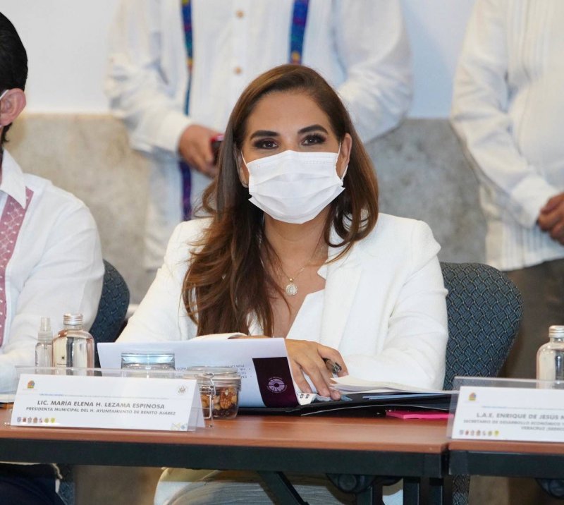 Mara Lezama presente en Tercer Encuentro de Gobernadores del Sur Sureste.
