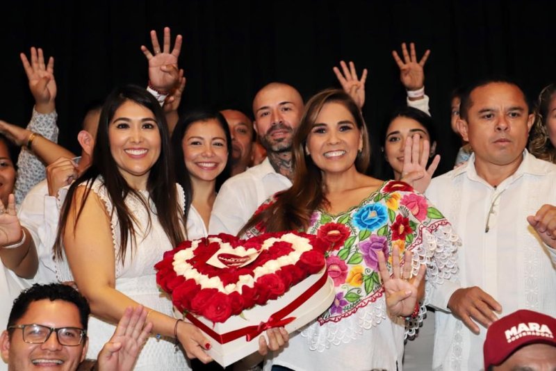 Mara Lezama reconoce valor y decisión de los solidaridenses para que la 4T sea una realidad Quintana Roo