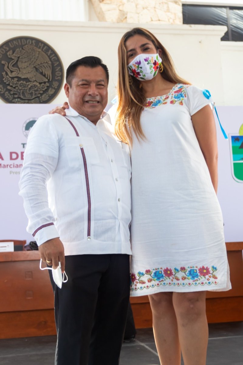 MARYBEL REITERA SU APOYO DESDE EL SENADO Y EN COORDINACIÓN CON EL GOBIERNO FEDERAL A AYUNTAMIENTOS QUE ENTRAN EN FUNCIONES