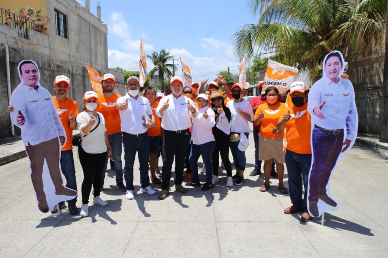 MAYOR INVERSIÓN EN SEGURIDAD: AGUILAR ESPINOSA El candidato de MC a diputado local por el distrito VI considera la seguridad un pilar para el desarrollo de Cancún