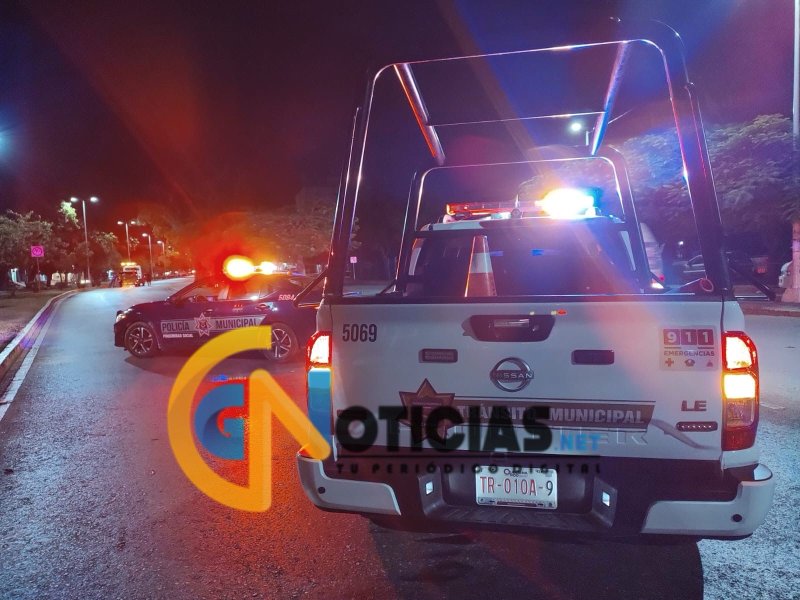 Motociclista argentino pierde la vida en la avenida Tulum