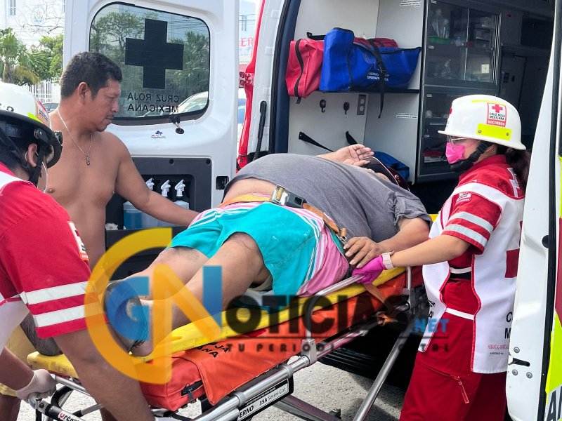 Motociclista resulta lesionado tras accidente en la Región 228