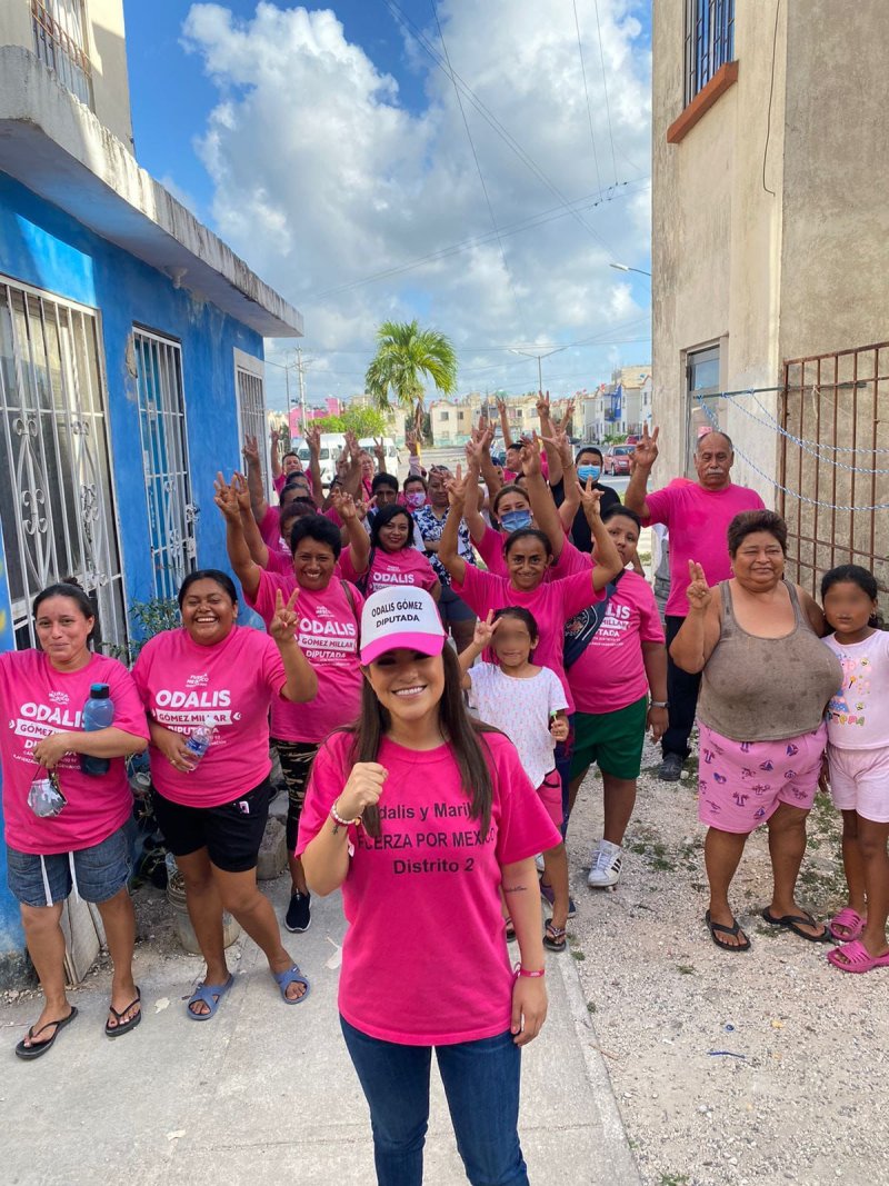 Mujeres en Quintana Roo, son la Fuerza de México: Odalis Gómez