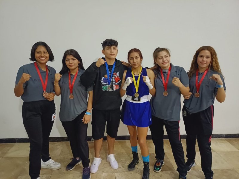 Obtiene Quintana Roo seis medallas en el Festival Olímpico 2023 de boxeo