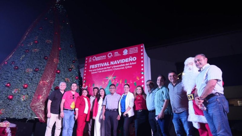 Organiza SEQ el festival navideño “Por una Cultura de Paz” para promover espacios de sana convivencia