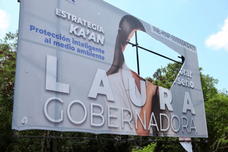 PAN Y PRD PRESENTAN QUEJA EN EL IEQROO POR DESTRUCCIÓN DE PROPAGANDA DE LAURA FERNÁNDEZ