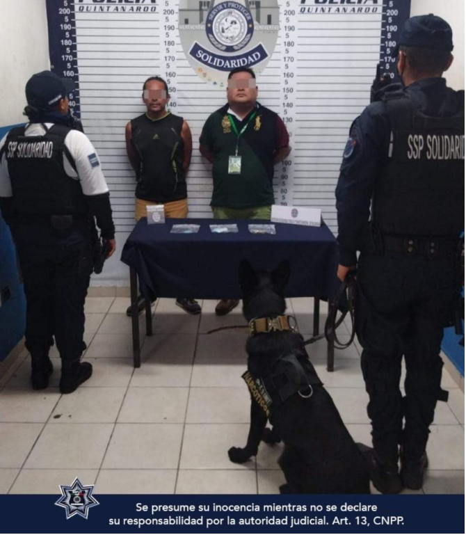Pareja de de narcomenudistas detenidos