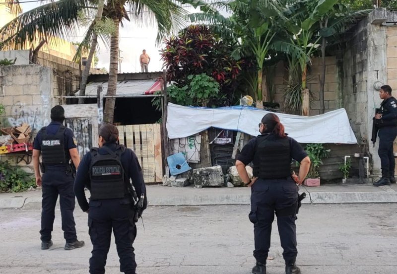 Persona con arma de fuego y blanca, amenazo a vecinos de la Región 237