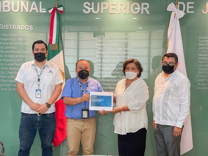 PODER JUDICIAL COADYUVA EN LOS TRABAJOS DEL CENSO NACIONAL DE IMPARTICIÓN DE JUSTICIA