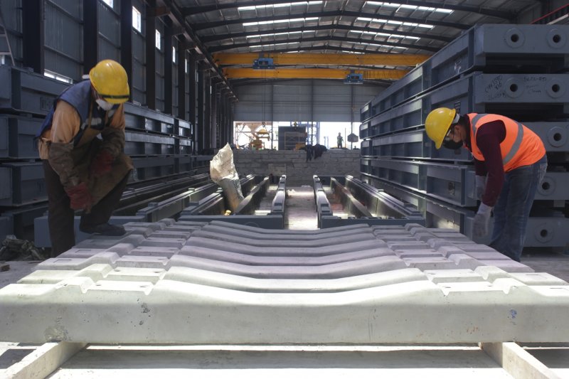 Por finalizar en Umán la fábrica de durmientes que serán empleados en el Tren Maya