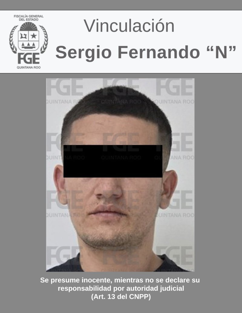 Por homicidio calificado, logra FGE prisión preventiva de dos años para Sergio Fernando “N”, alias “La Momia”