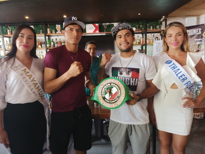 Presentan velada boxística de campeonato en Cancún