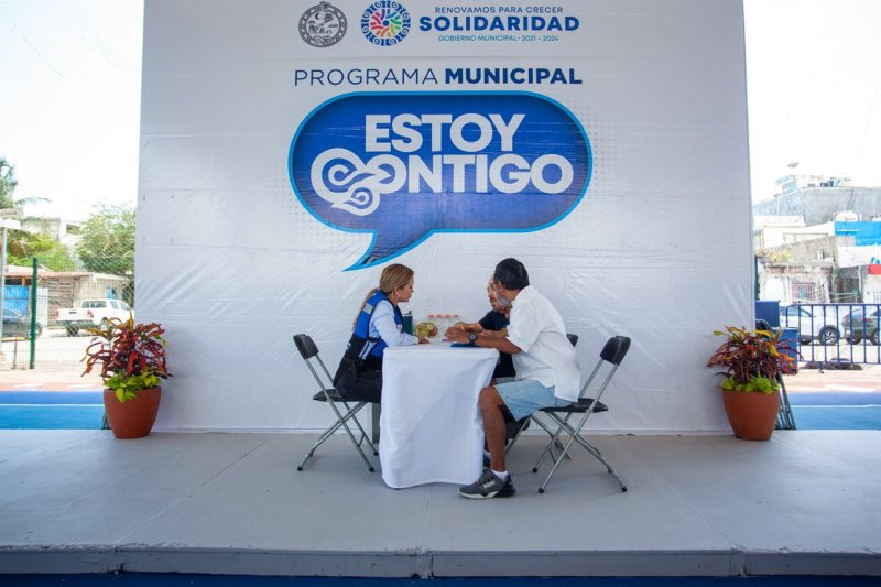 “Programa Estoy Contigo” atendió a la gente en Nueva Creación
