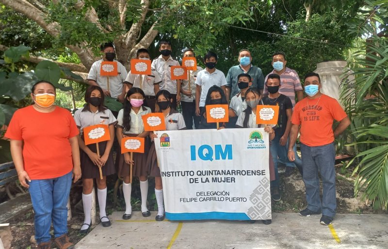 Promueve el IQM actividades para concientizar y prevenir las violencias contra mujeres y niñas
