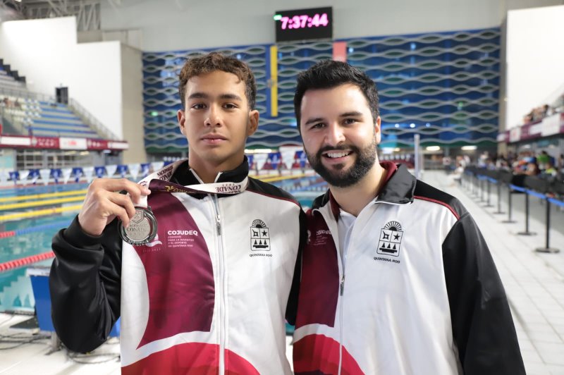 Quintana Roo conquista 5 medallas más en natación en los Nacionales CONADE 2023