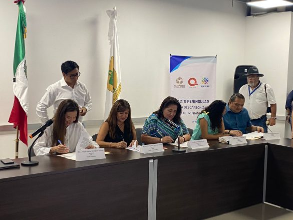 Quintana Roo se suma al Pacto para la Descarbonización del Transporte