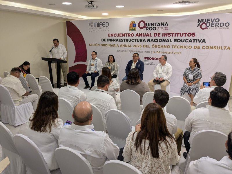 Quintana Roo sede del Encuentro Anual de los Institutos de Infraestructura Educativa Nacional