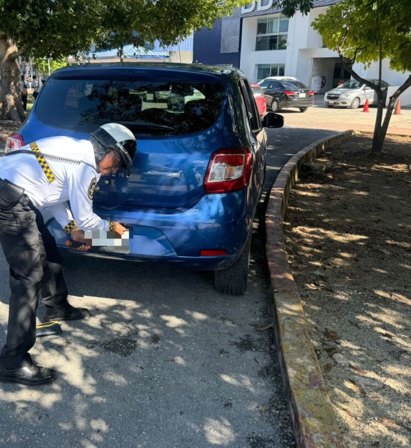 REALIZA TRÁNSITO DE CANCÚN OPERATIVO PARA GARANTIZAR LA SEGURIDAD DE PEATONES