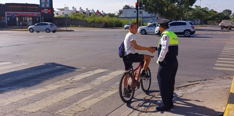Realizan labores de educación vial