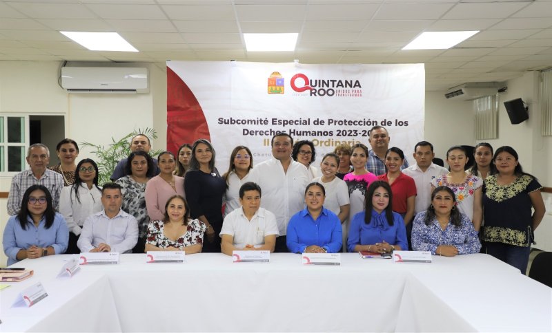 Realizan Segunda Sesión Ordinaria del Subcomité Especial de los Derechos Humanos