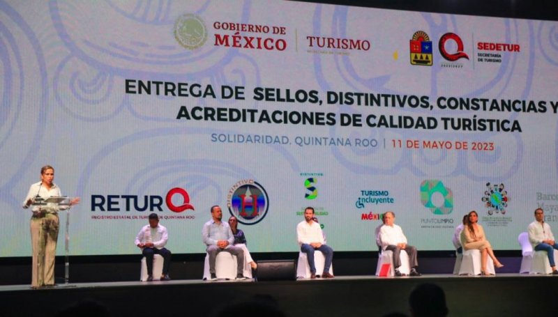 Recibe Solidaridad 219 distintivos de calidad turística