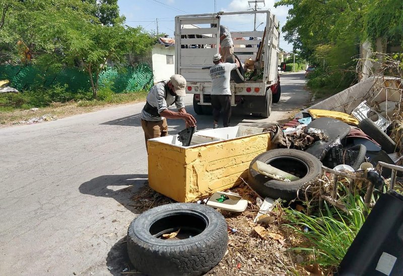Recolectan más de 400 toneladas de cacharros en diferentes puntos de Cancún