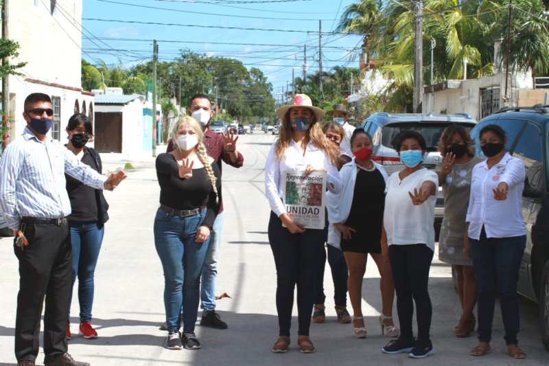 RECONOCEN QUINTANARROENSES LA IMPORTANCIA DE LA CONSULTA POPULAR IMPULSADA POR LA SENADORA MARYBEL VILLEGAS.