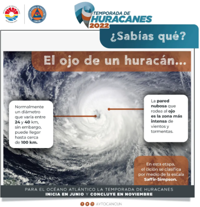 REFUERZA GOBIERNO DE BJ PREVENCIÓN EN TEMPORADA DE HURACANES