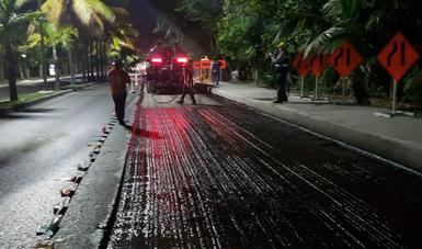 Repavimentarán Bulevar Kukulcán en la zona hotelera de Cancún