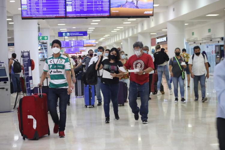Reporta el aeropuerto de Cancún 418 operaciones para el día de hoy