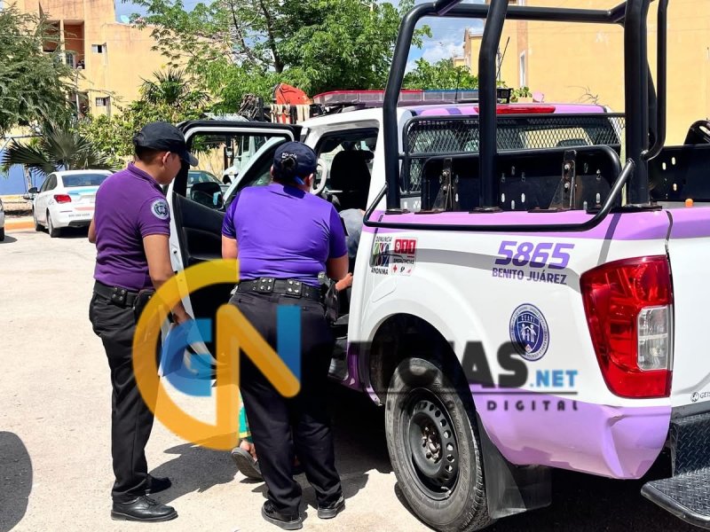 Rescatan a cinco menores en condiciones deplorables en Cancún