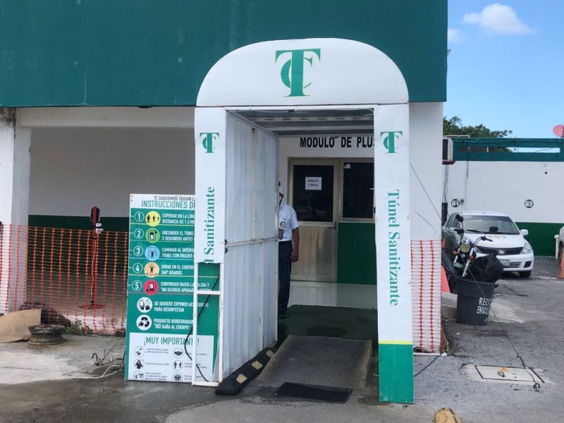 RESTRINGEN ATENCIÓN AL PÚBLICO EN SINDICATO DE TAXISTAS PARA PREVENIR CONTAGIOS POR COVID-19.