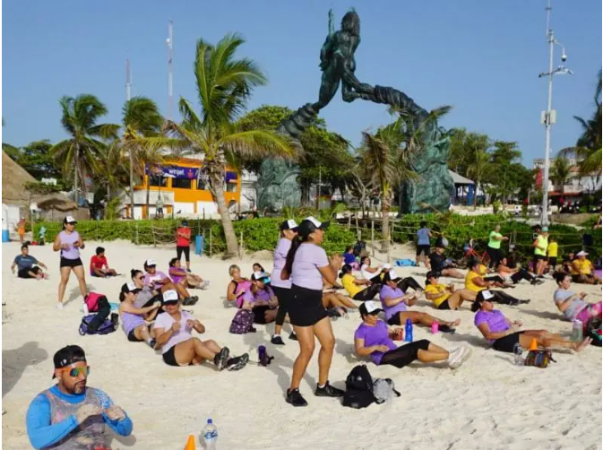 Se activan en la playa con ‘Fusión funcional