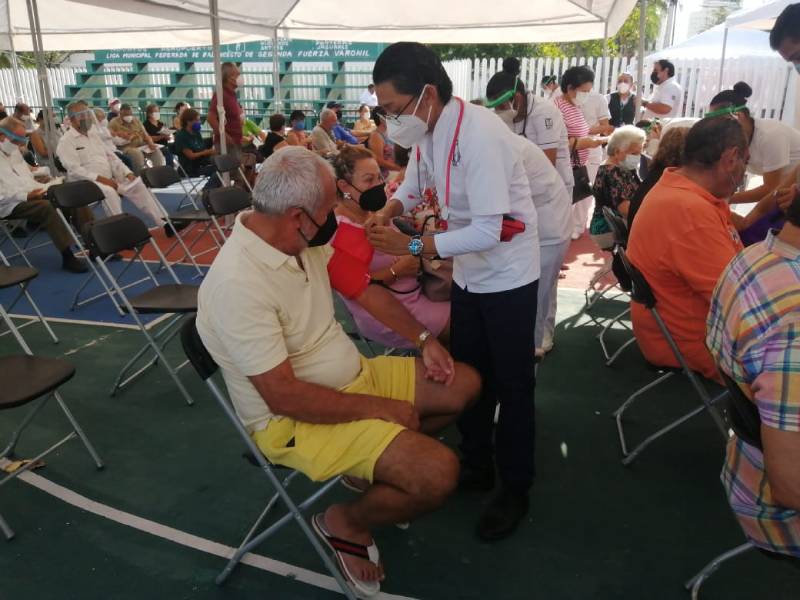 Se aproxima conclusión de jornada de vacunación de los cincuentones