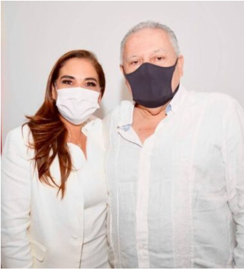 SE CIERRAN DISTANCIAS EN MORENA: Mara Lezama se toma la ‘foto de la unidad’ con Rafael Marín Mollinedo durante reunión en Cancún