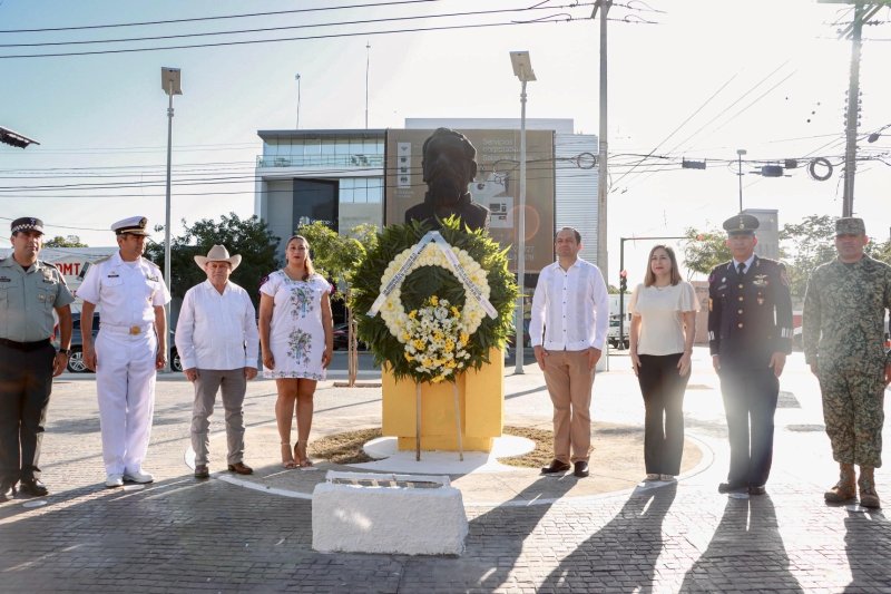 Se conmemora el CVIII aniversario de la Promulgación de la Constitución Política de los Estados Unidos Mexicanos