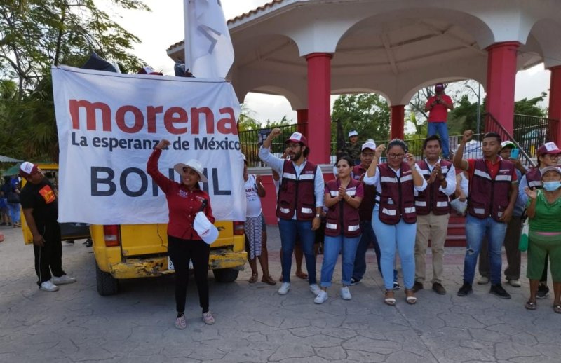 Se desborda Bonfil en apoyo a Bere Sosa
