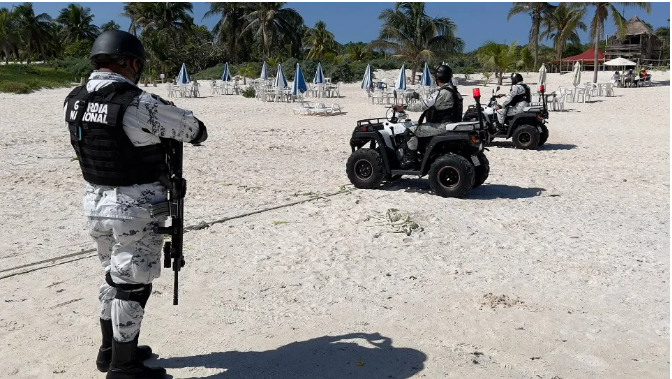 Se destaca la labor de la guardia nacional en Quintana Roo
