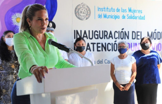Se inaugura primer “Punto Violeta” en Solidaridad