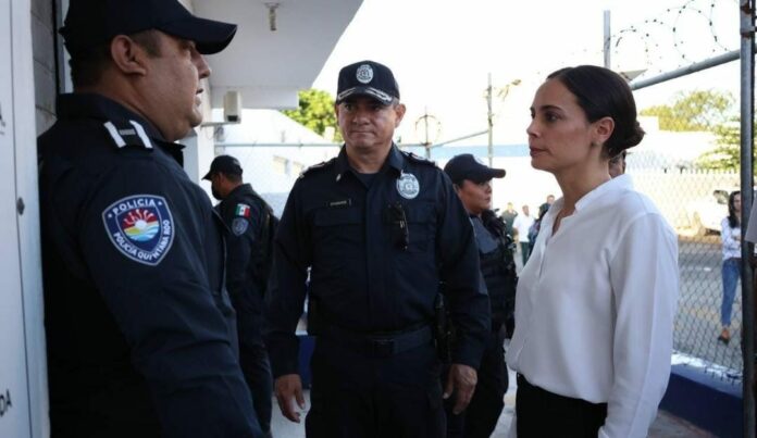 Se mejoraran las condiciones de los policias de Benito Juárez afirma Ana Patricia Peralta