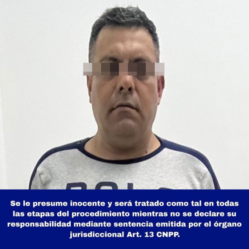 Se realiza la detención de Víctor “N”, presunto implicado en delitos Contra la Salud