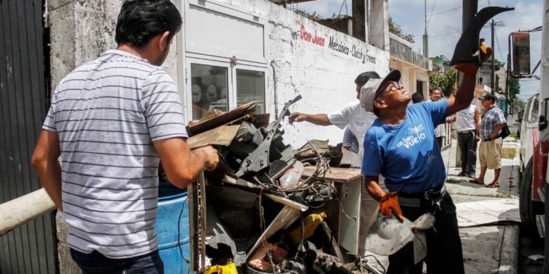 Se recolectan más de 20 toneladas de cacharros cada día en Cancún
