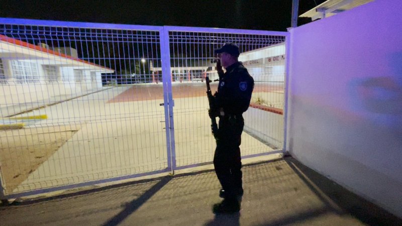 Se refuerza la vigilancia en las escuelas de Quintana Roo