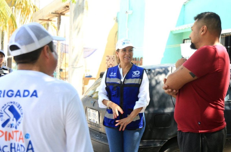 Se renuevan colonias con “Pinta tu Fachada”